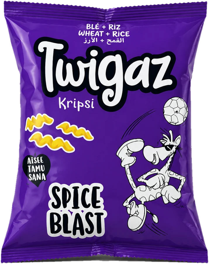 Twigaz Kripsi Spice Blast, pakiti ya 45g